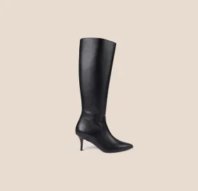 Smooth ride Flower Path Alassio - Black Leather