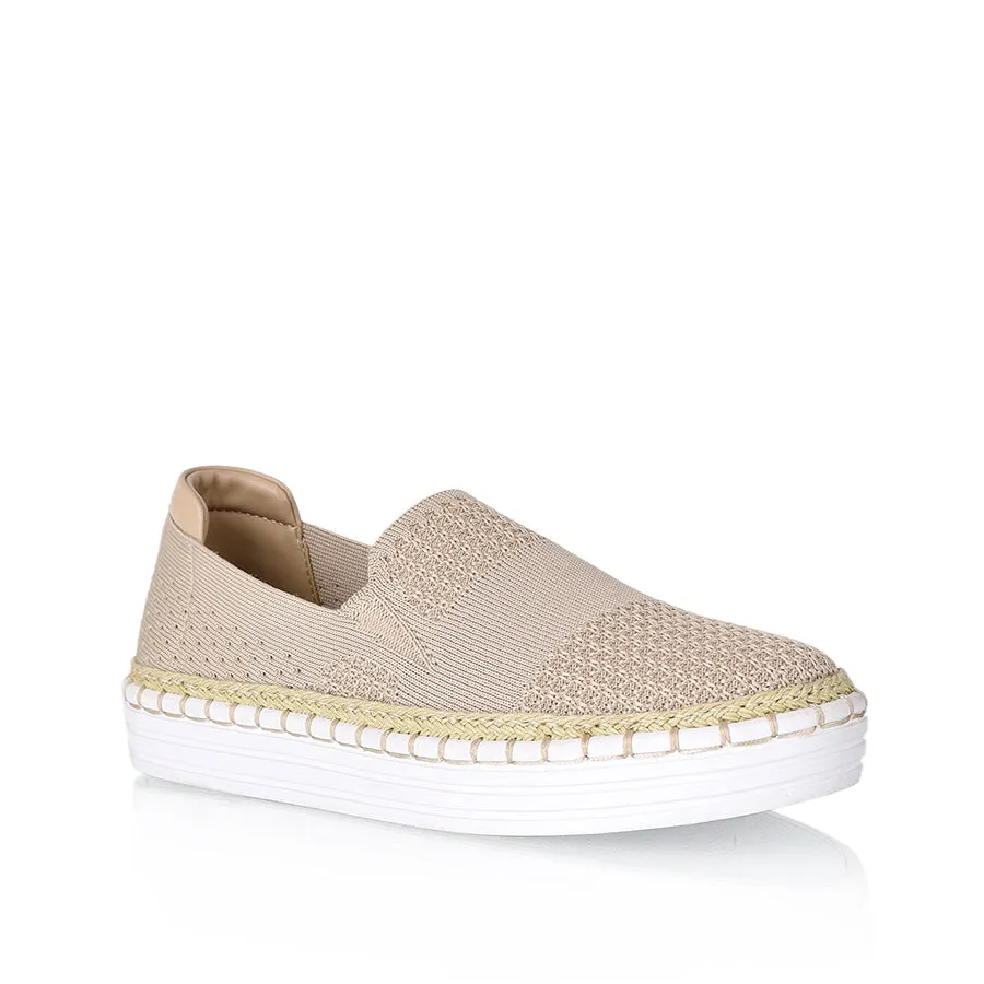 active shoes Camp Glow Queen Slip On Sneakers - Natural Knit