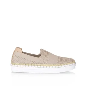 View Deck Market Step Queen Slip On Sneakers - Natural Knit