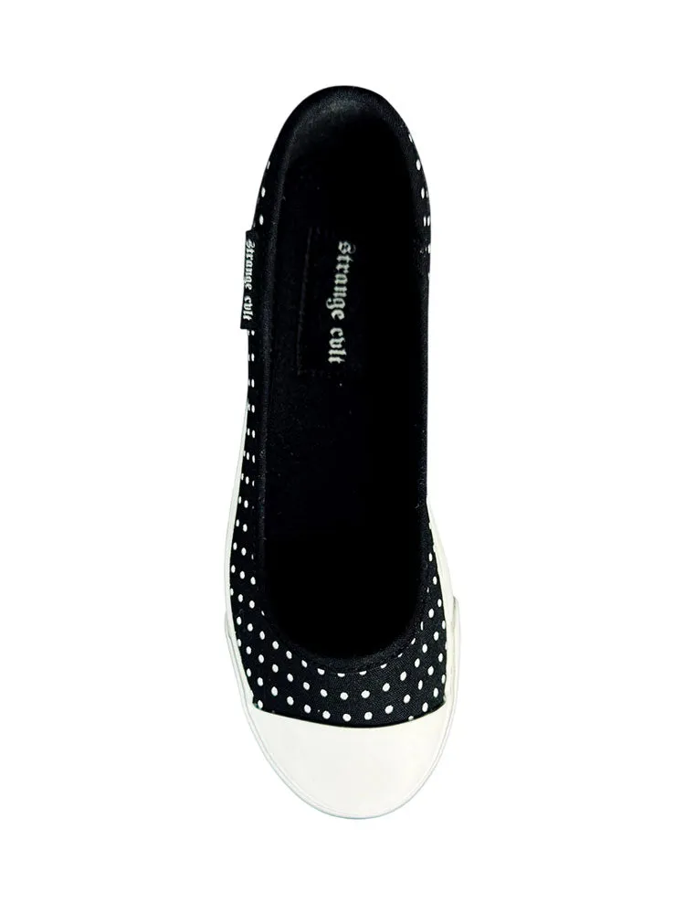 EMILY POLKA DOT - BLACK/WHITE Fashion Ease Shoes Urban Explorer Shoes