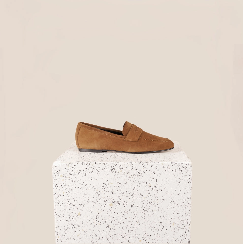 Walk Grip park strolls Lodi Due - Amaretto Suede