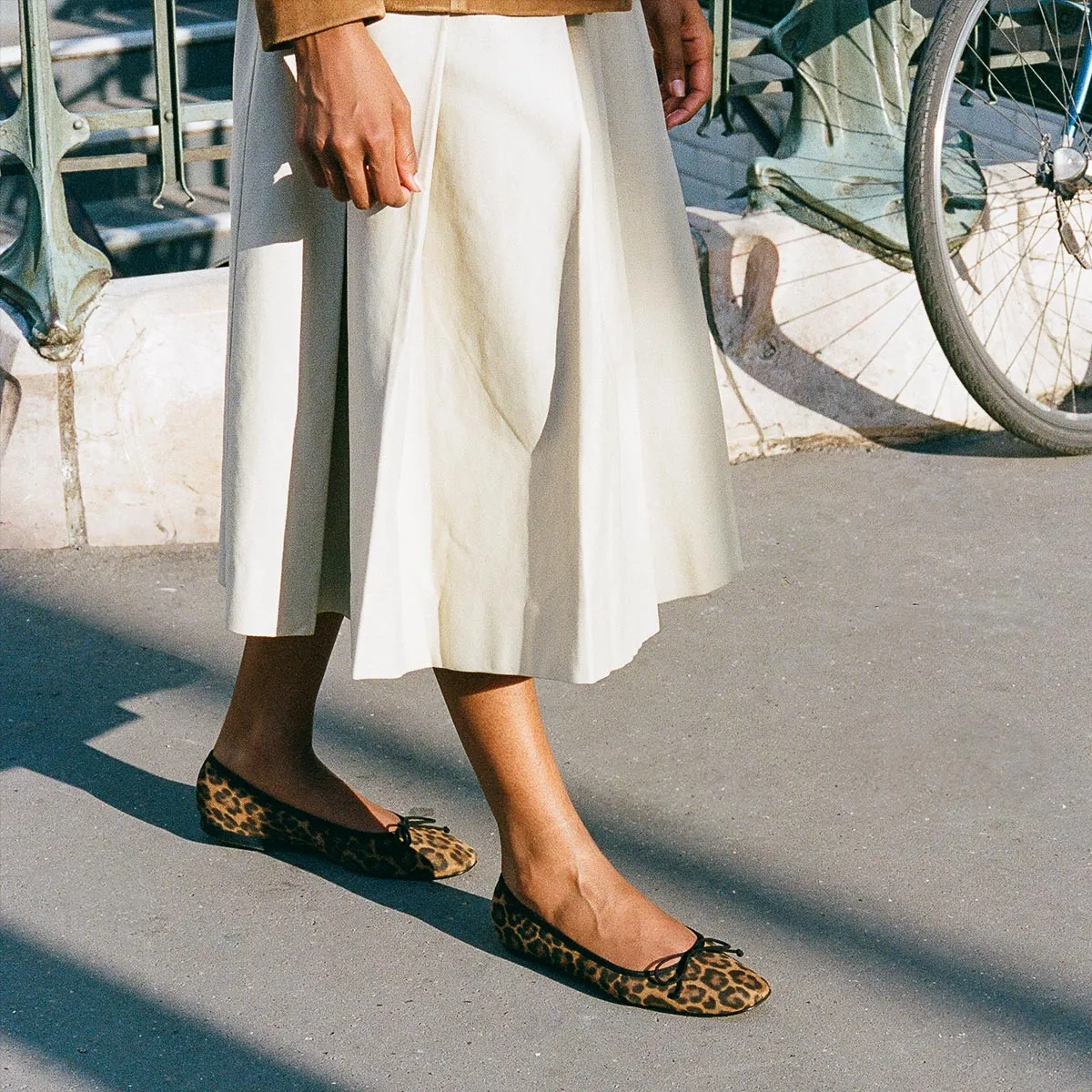 Happy Glow Race Step The Fonteyn - Leopard Suede