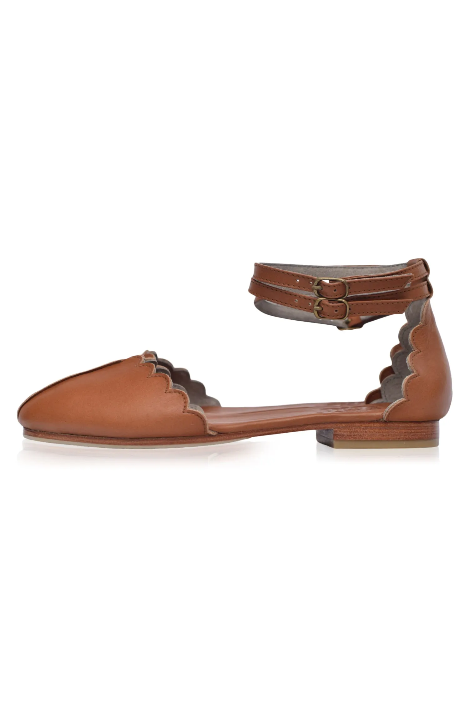 Venus Leather Flats Fashionable Flats Shoes