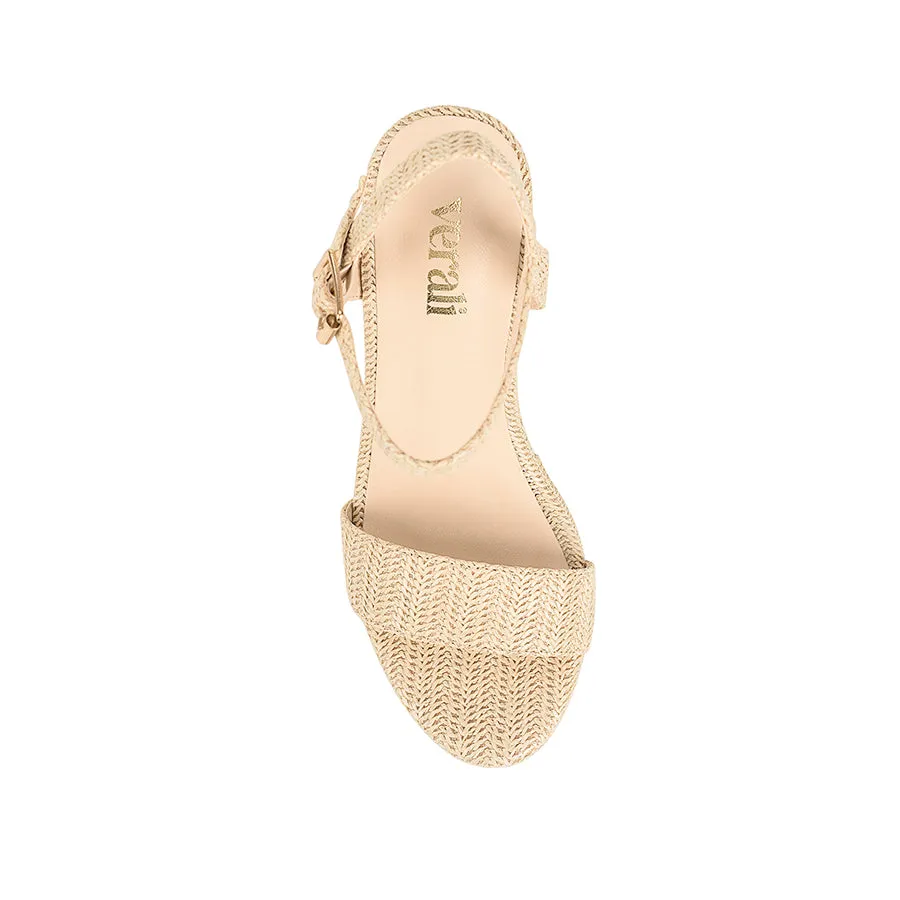 Powerful Mood Amaya Rope Wedges - Raffia