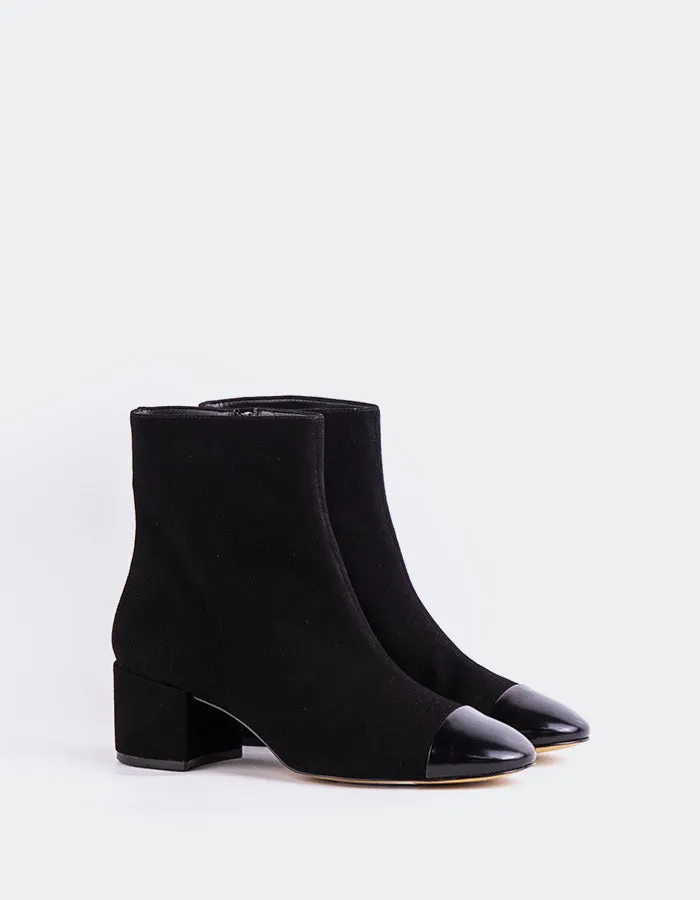 All Seasoned Rozalie Black Suede