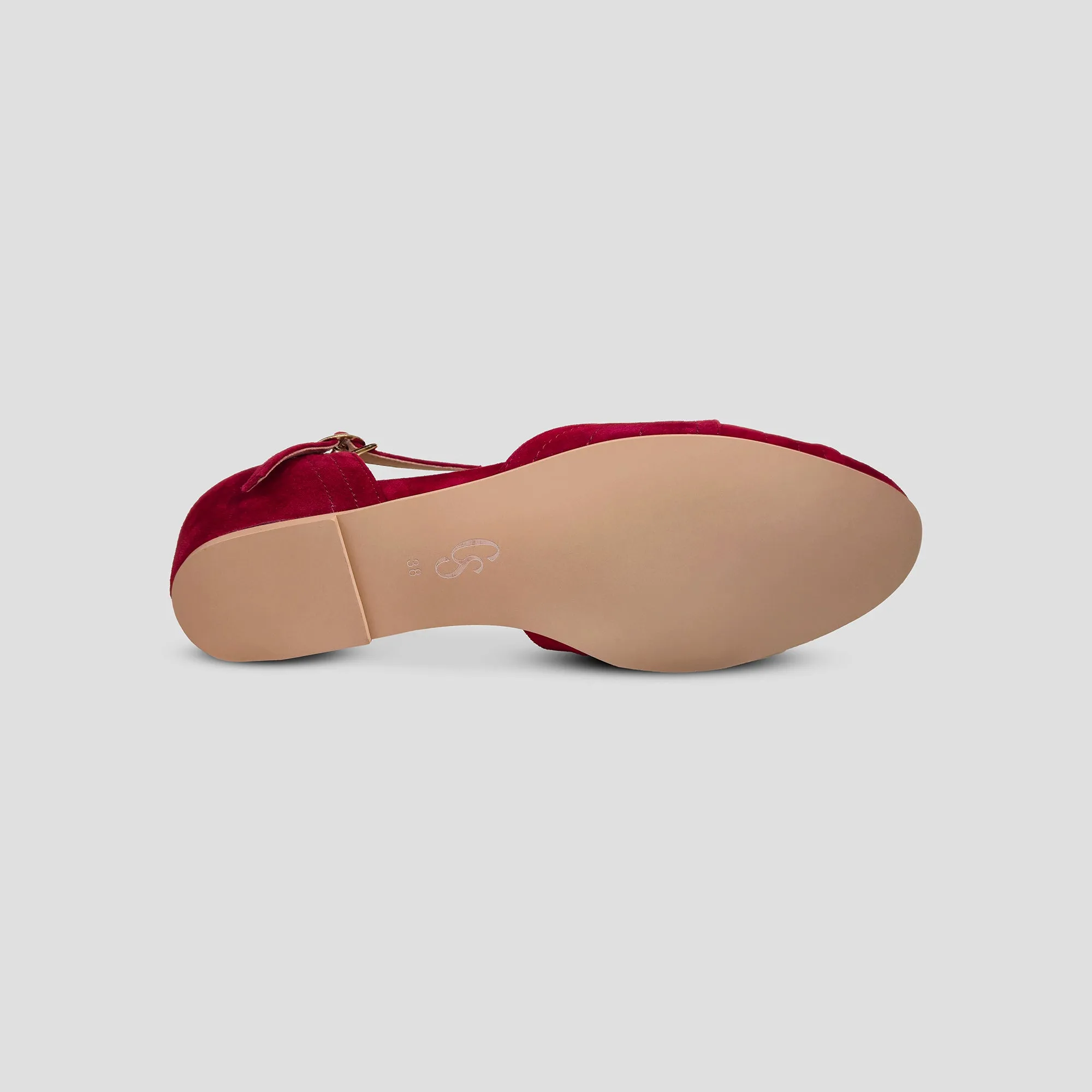 Stone Walk London (Wine Red Suede)