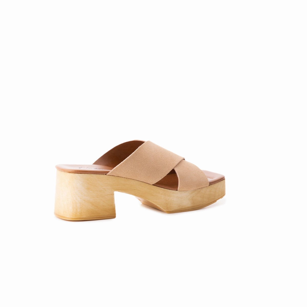 Esm??e Nude Suede Chill Fit Shoes