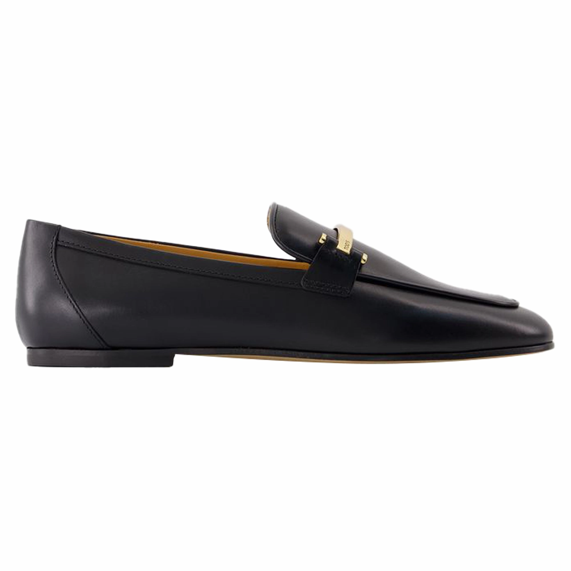 Soft Insole Shoes Barreta Loafer - Tod's - Leather - Black