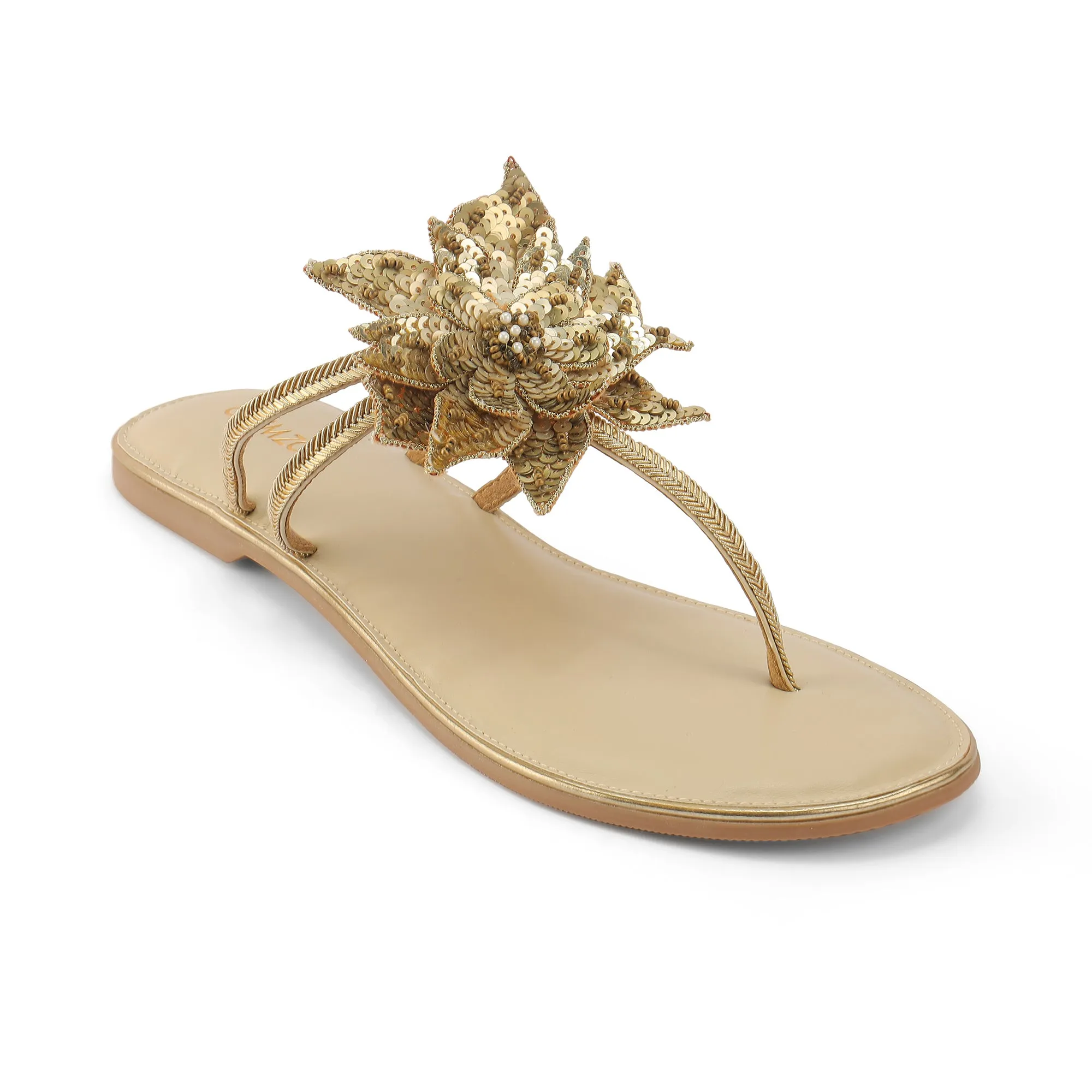FLORA- ANTIQUE GOLD FLATS Daily Activity