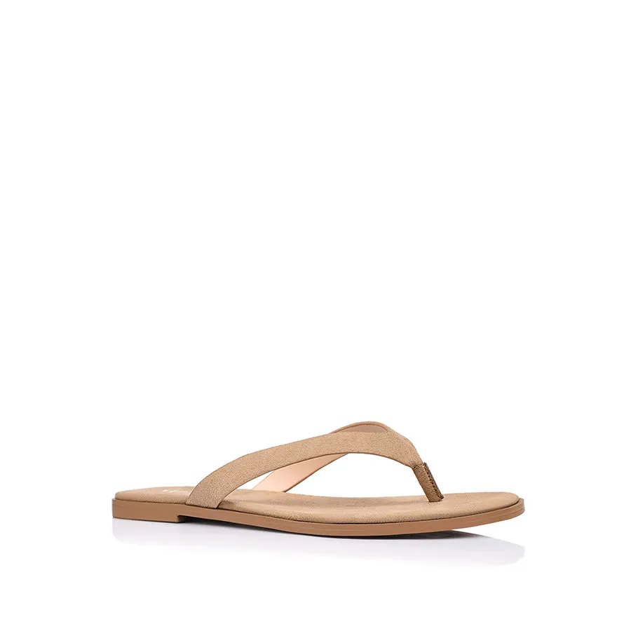 Class Mood Slip Guard Sascha Casual Thongs - Taupe Micro