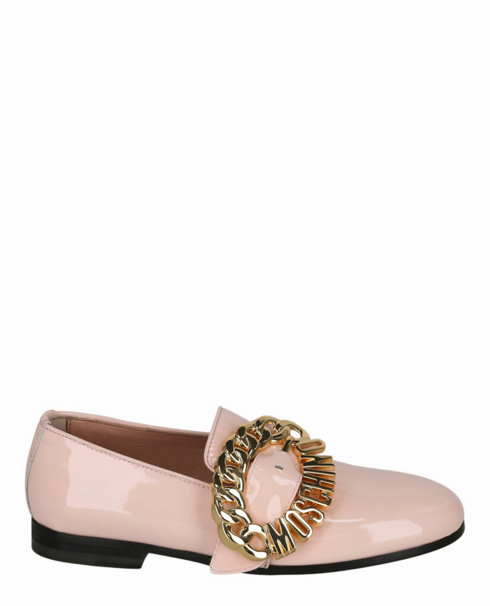 Soft Touch British Elegance Logo Buckle Loafers