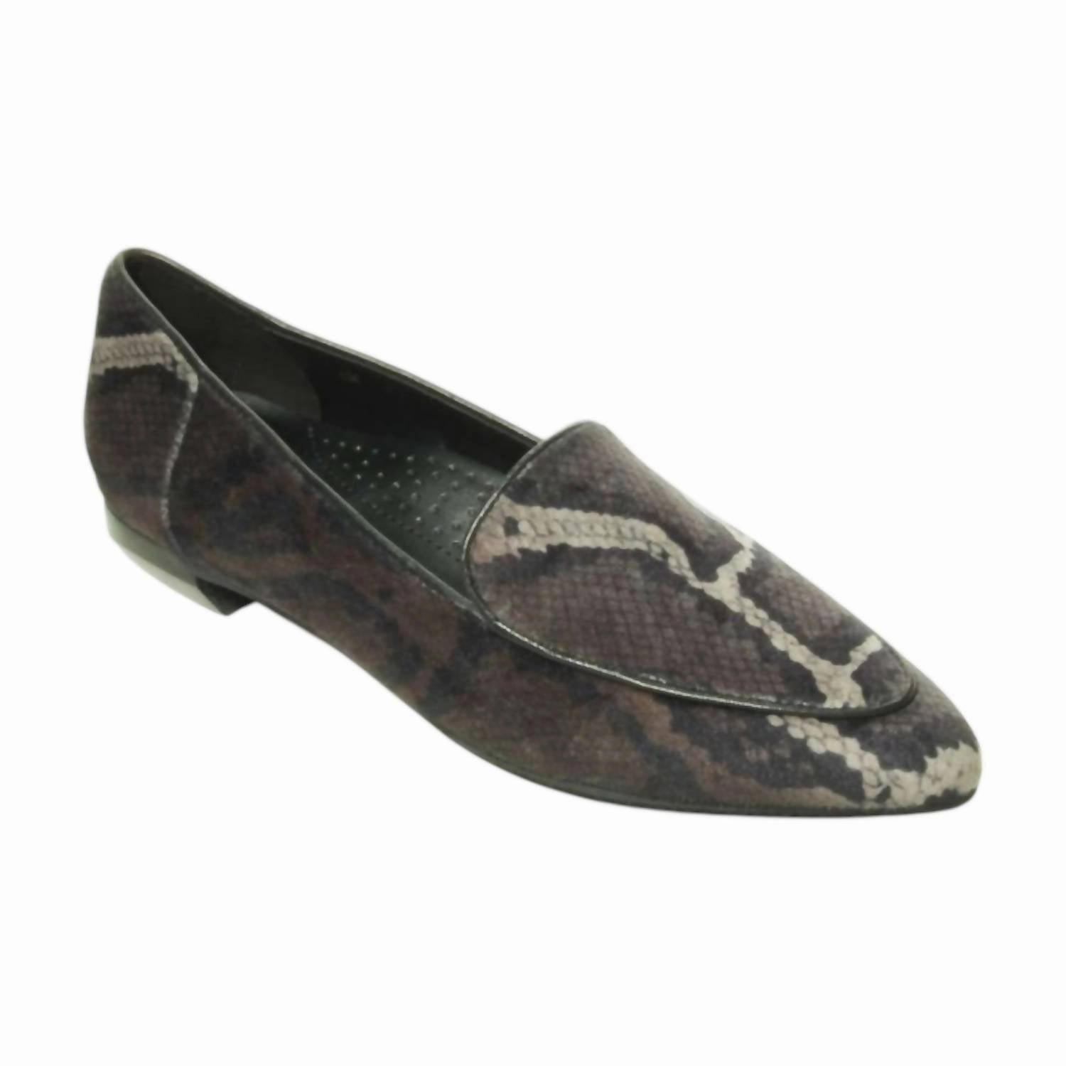 Women's Kelvin Loafers In Black/grey Velvet True Walk Path Guard