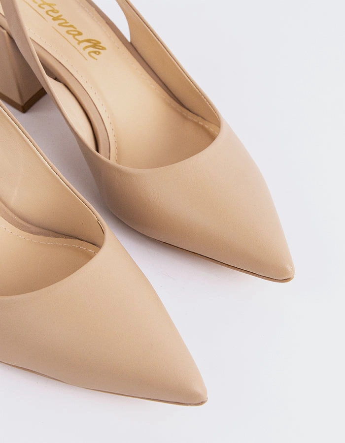 Adjustable Dalida Nude Leather