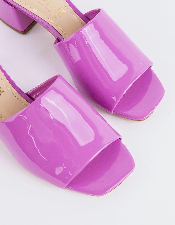 Fortunata Lavender Naplack Reinforced Edges Reinforced Soles