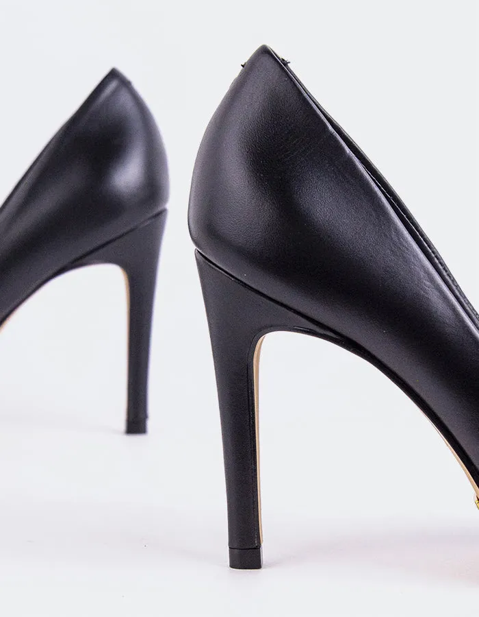 Elastic laces Love Black Leather