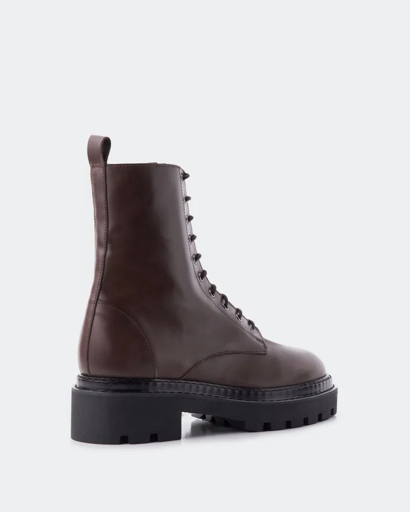 City Ready Freud Brown Leather