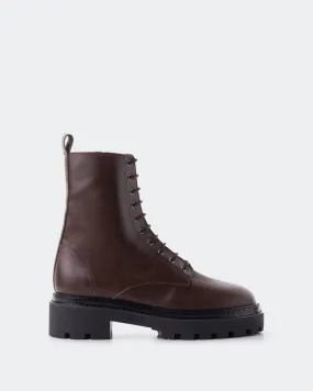 Freud Brown Leather Comfort Boot