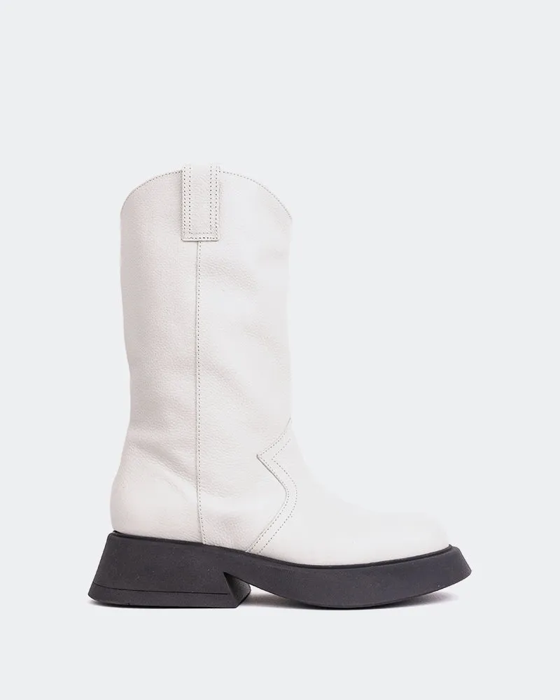 Cool Weather Gaulle Off White Leather