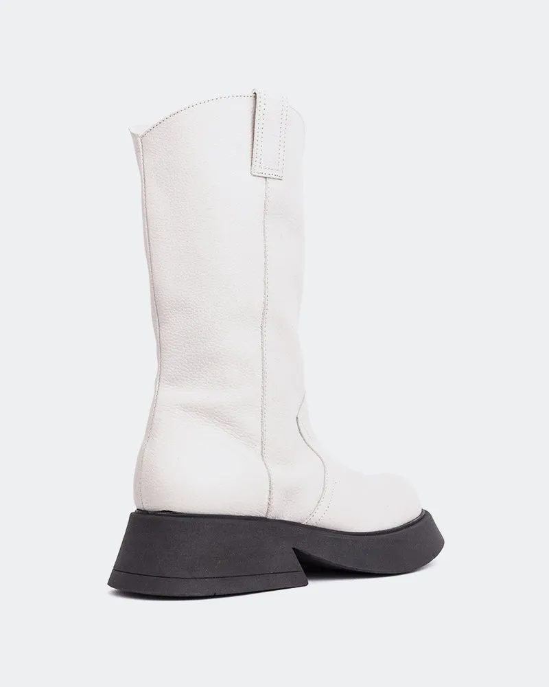 Gaulle Off White Leather Comfort Wear