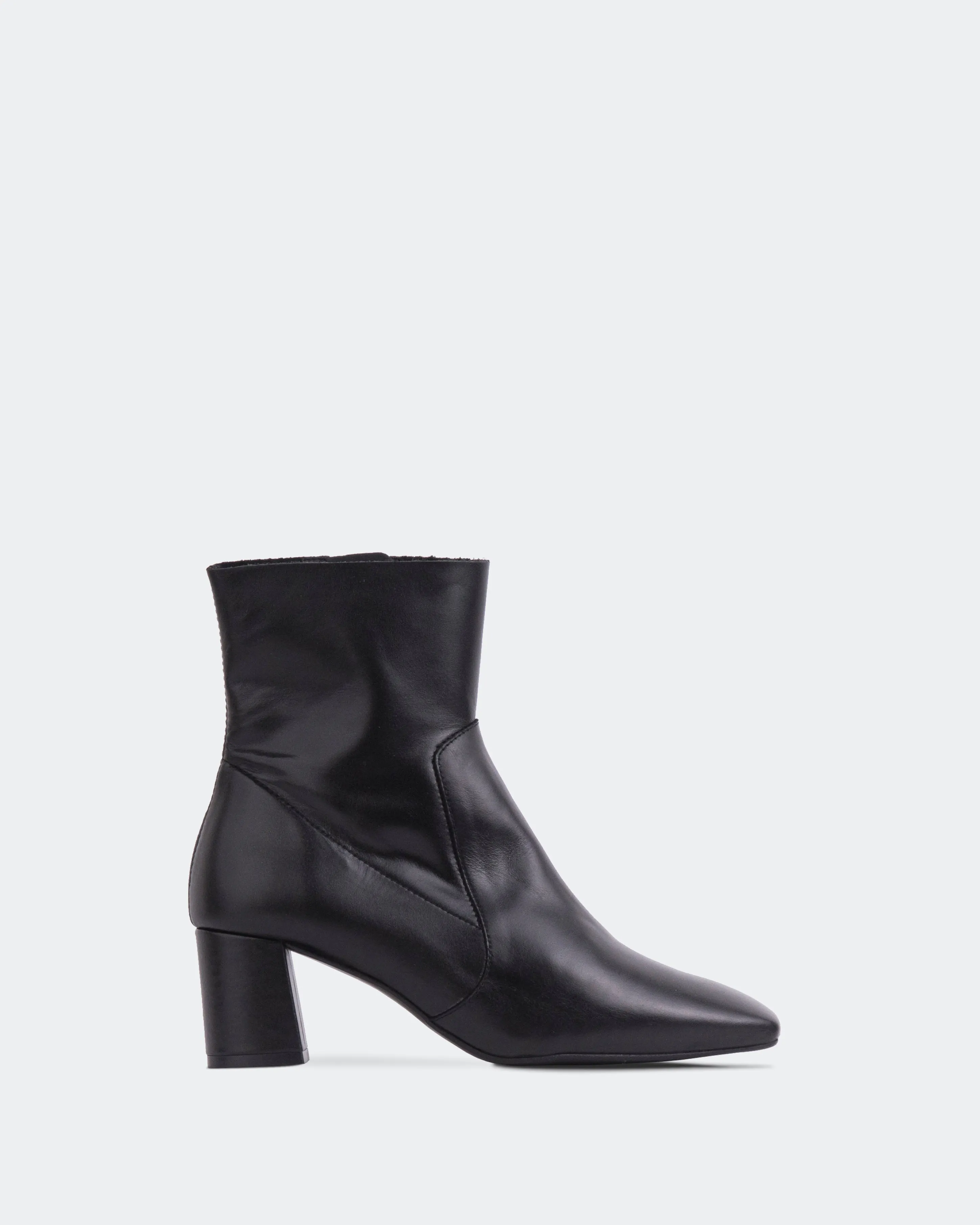 Gillian Black Leather Classic Boot Style