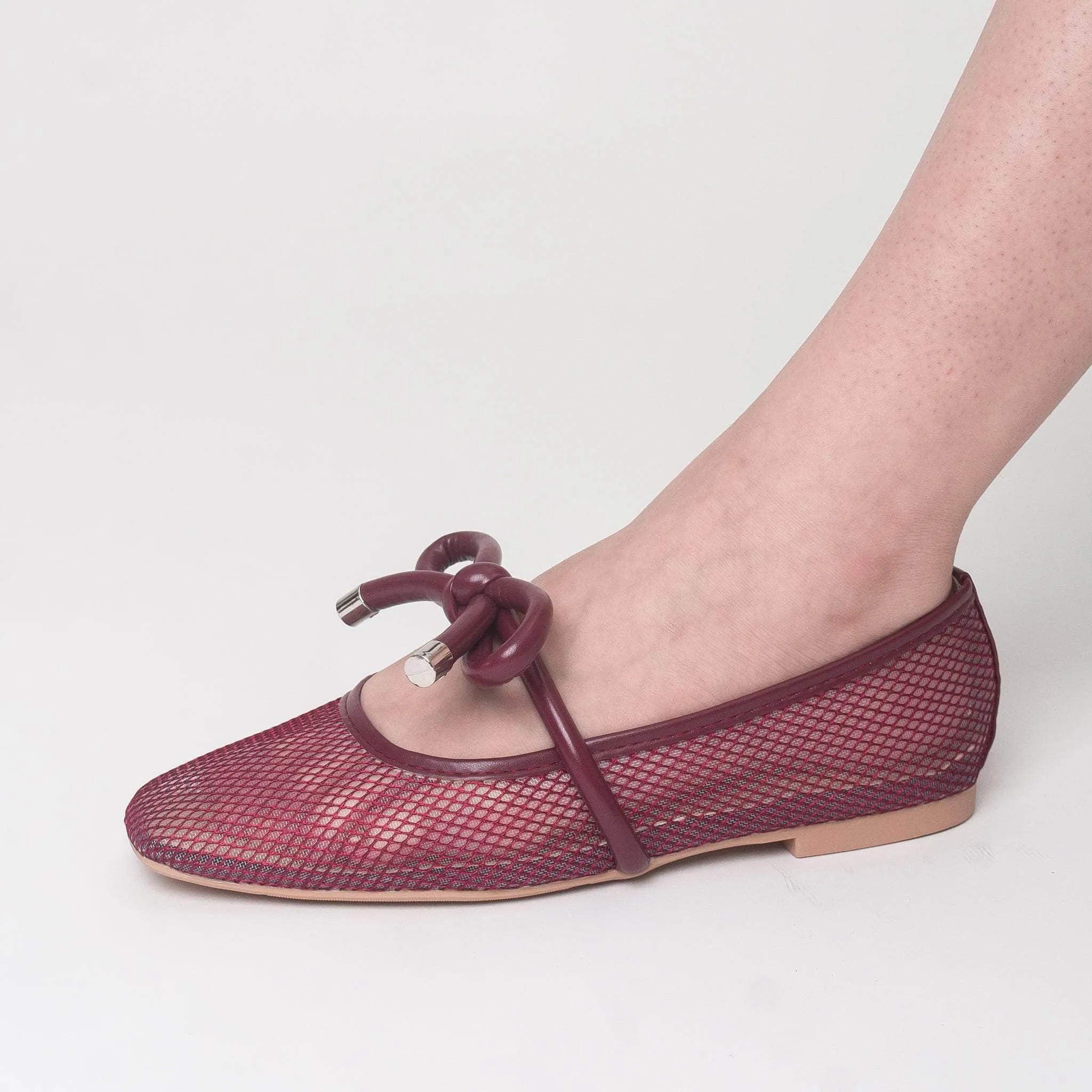 Soft Lining Shoes Gizi Cherry