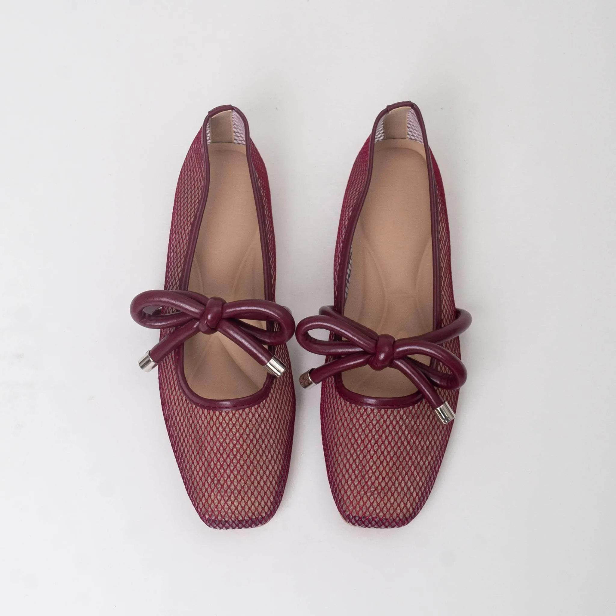 Gizi Cherry Cozy Flats Fair Walk