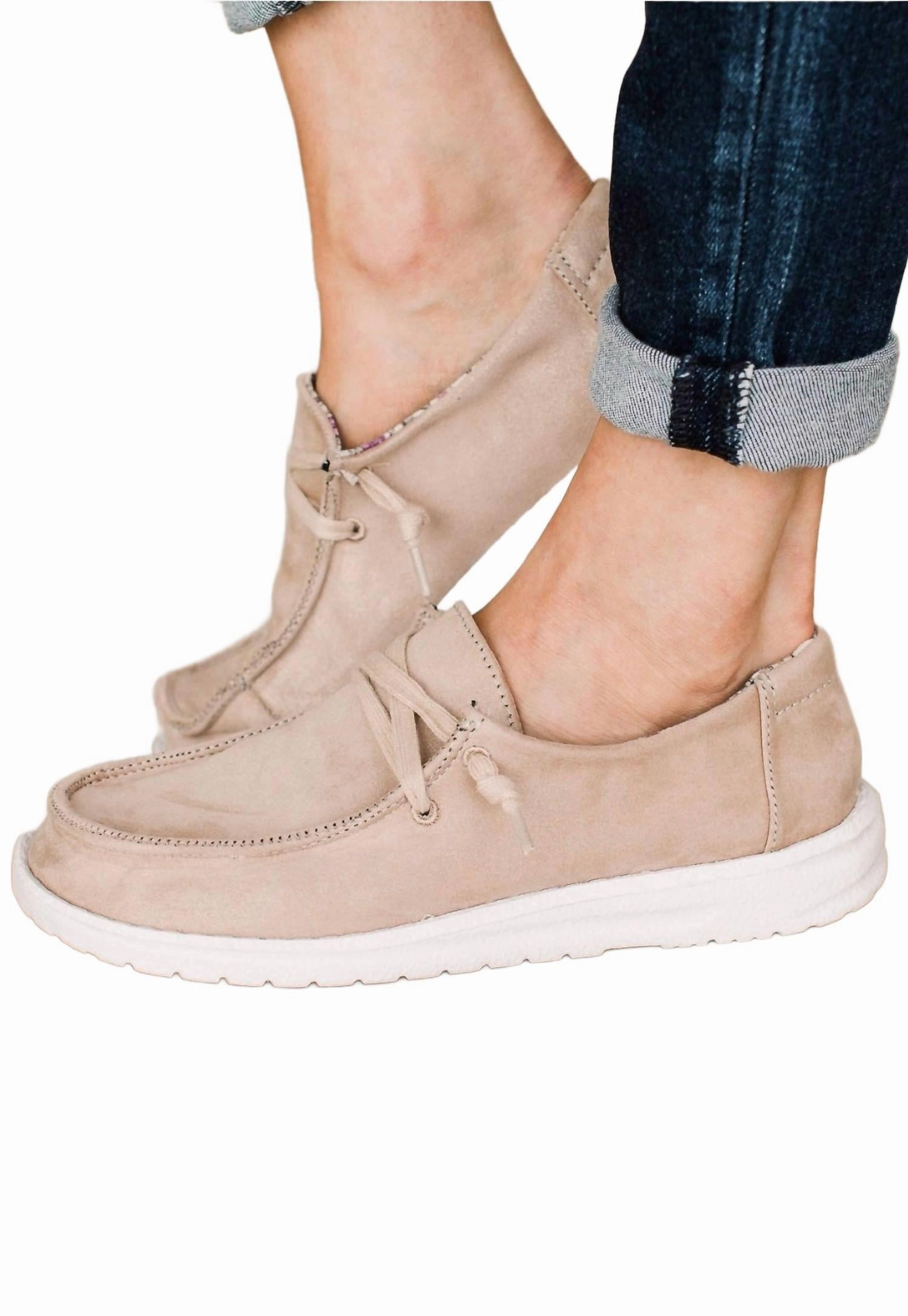 Gypsy Jazz Moonshine Slip On Shoe ~ Nude Shimmer Minimal Weight