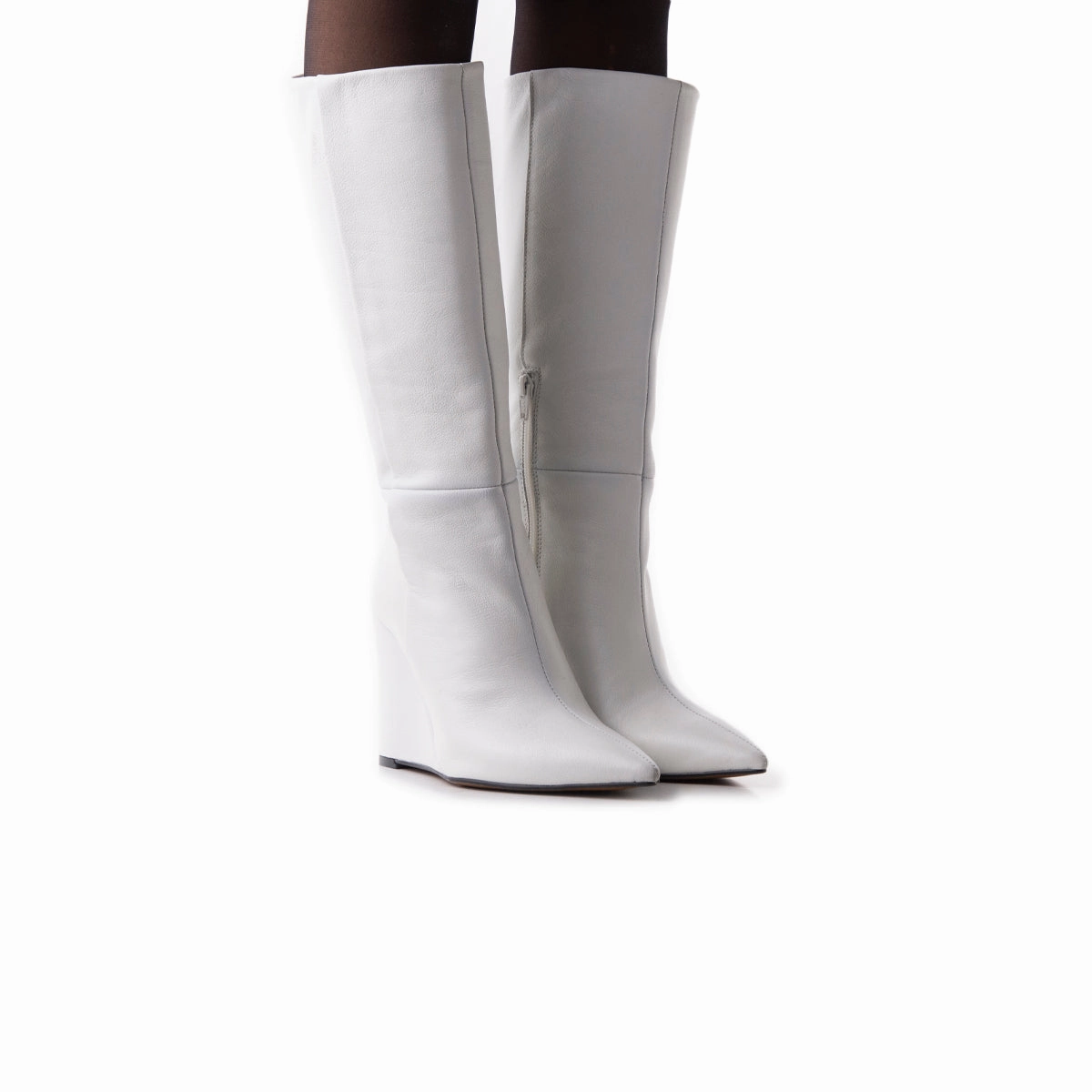 Slip Resistant Stylish Explorer Heritage White Leather