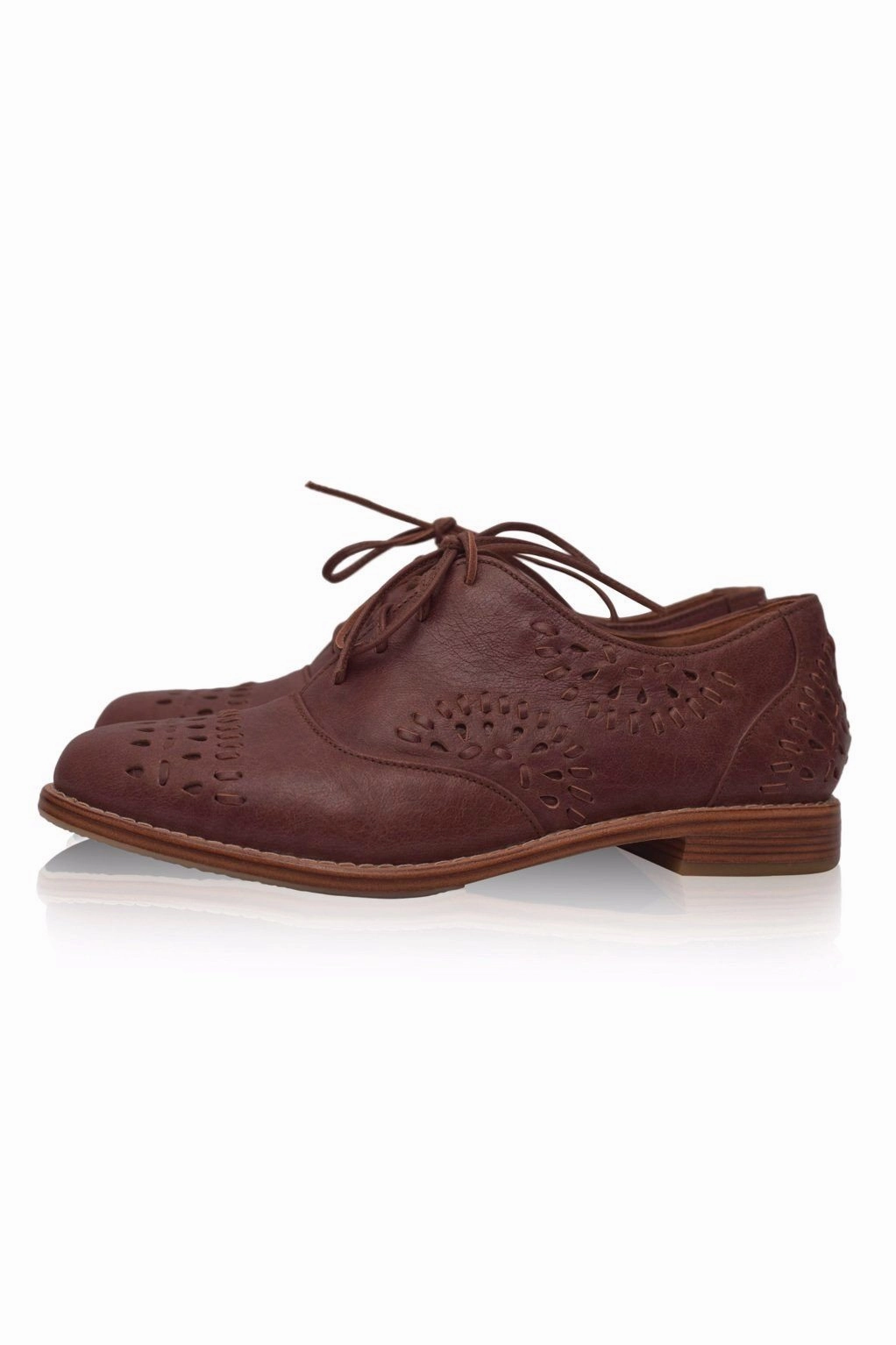Heartbreak Leather Oxfords Stable Fit Daily Commute Durable Make Style Enthusiast