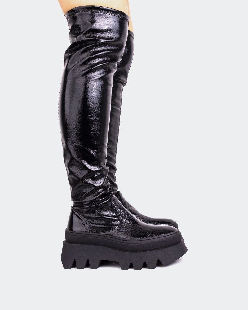 padded insole All Day Fit Moncton Black Naplack Stretch