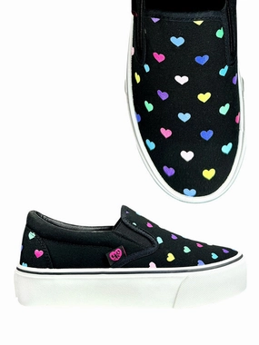 Daily Casual Impact Dispersion Layer CHILL HEARTS - BLACK/PASTEL