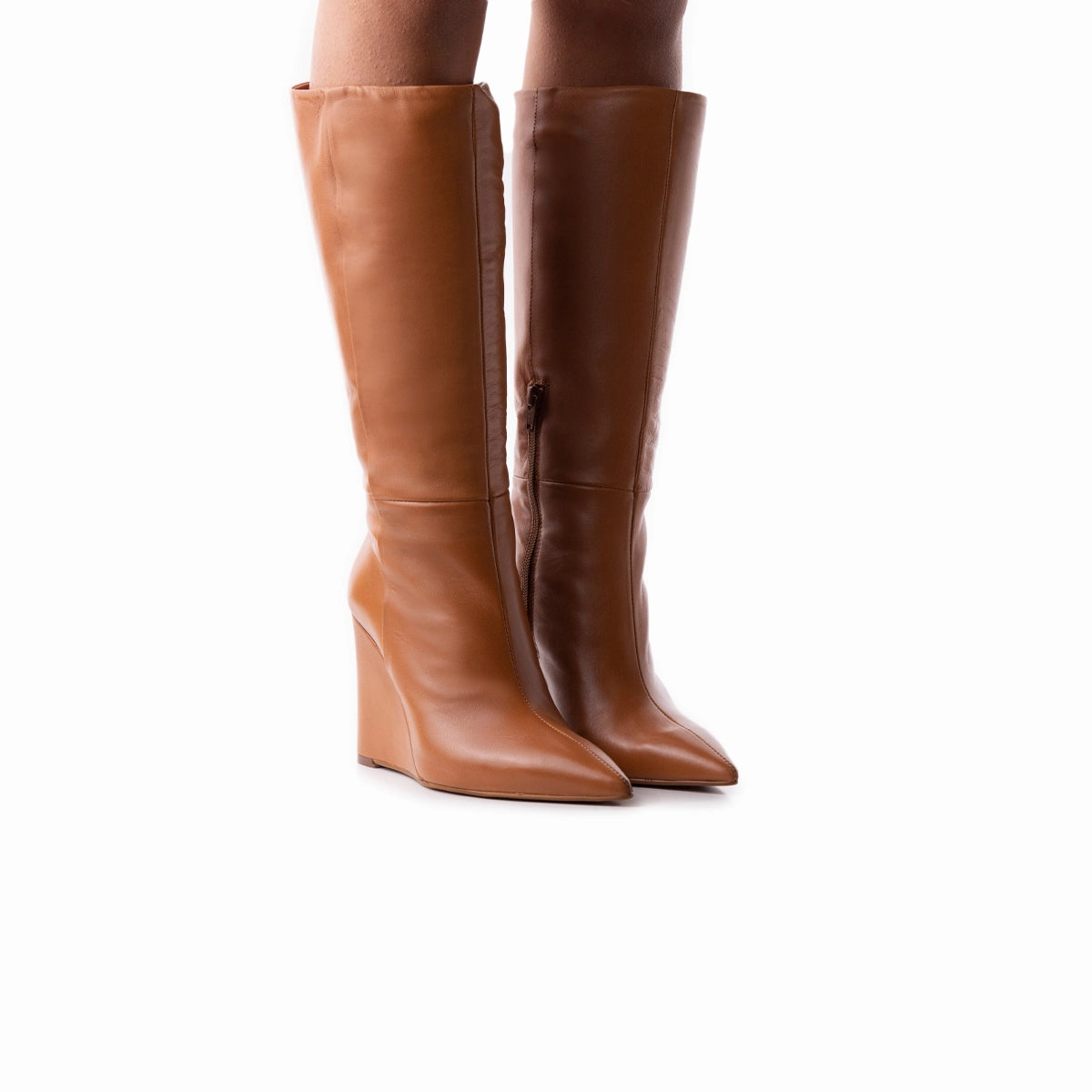 Flexible Airport Look Heritage Tan Leather