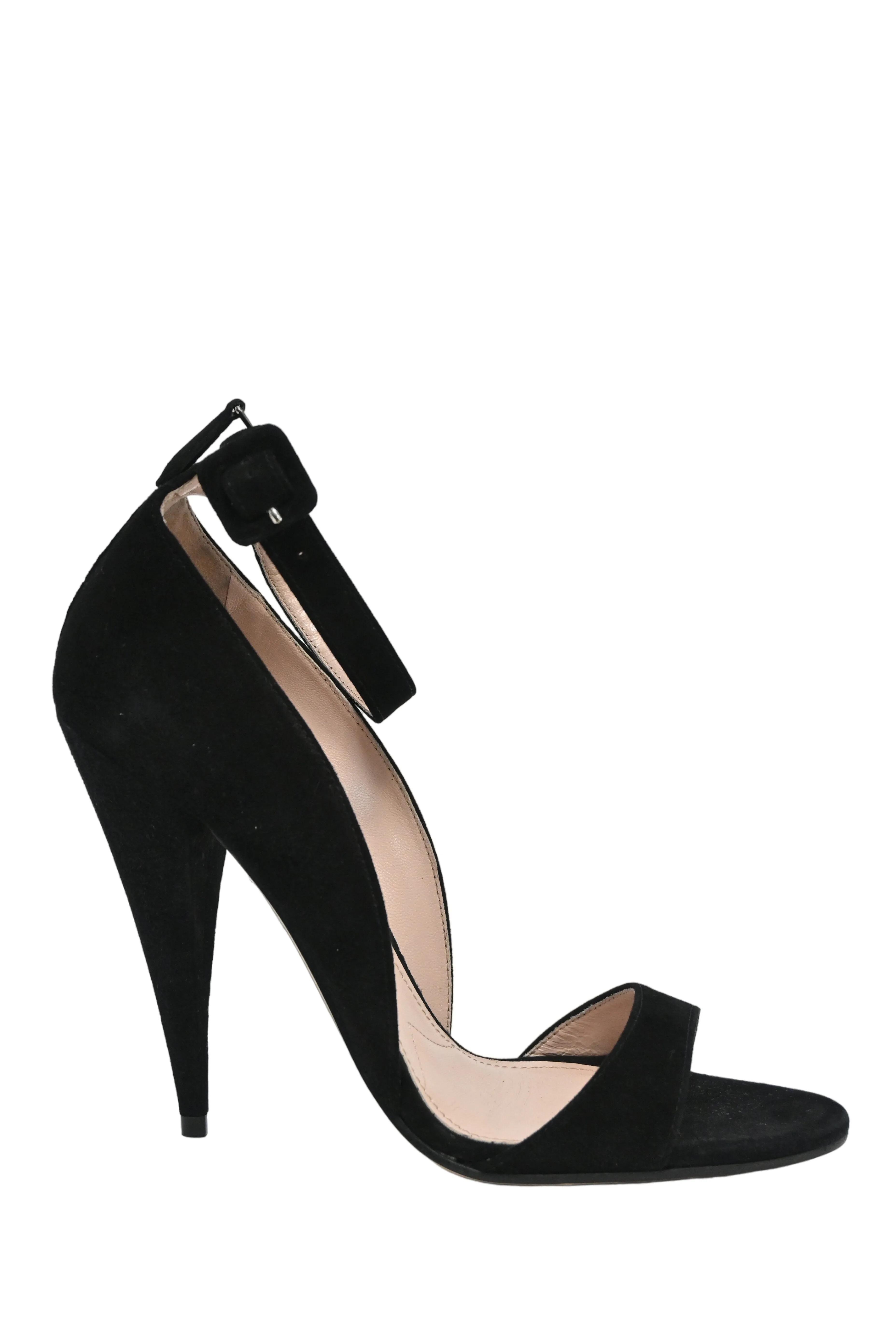 [WS6826] Miu Miu | High heel sandals Shock Absorbing Embellished Wedding Shoes