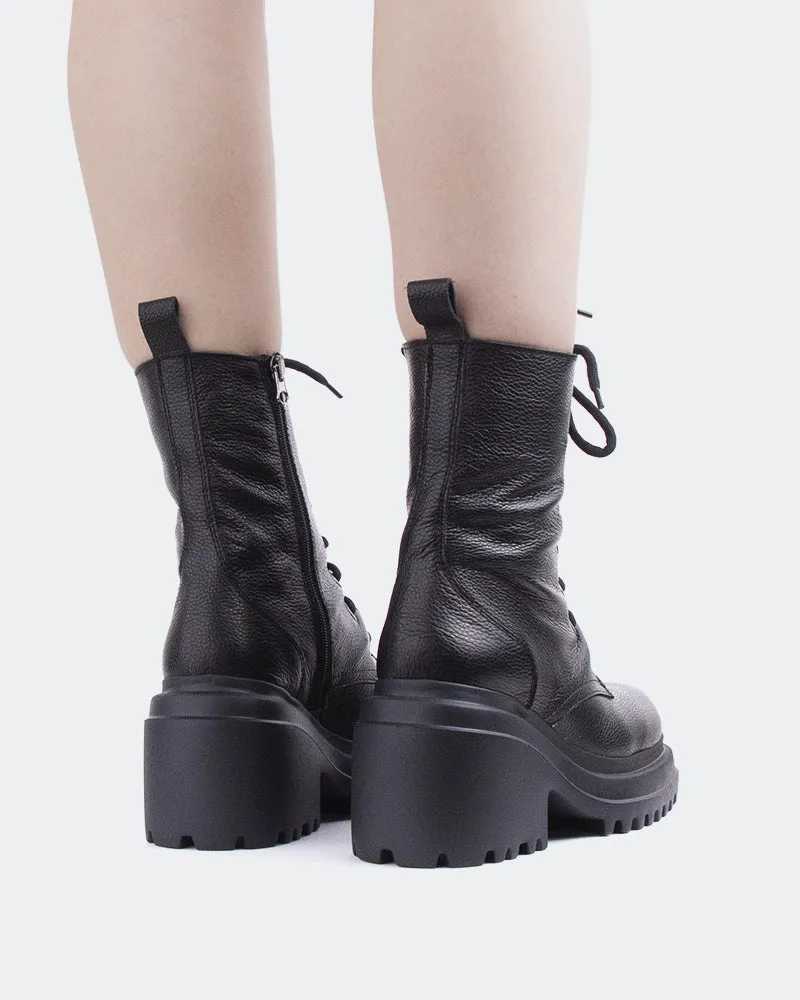 Warm Base City Chicfit Homer Black Leather