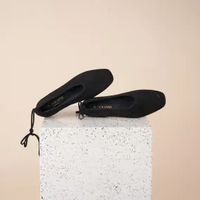 Imola - Black Suede Coastal Breeze