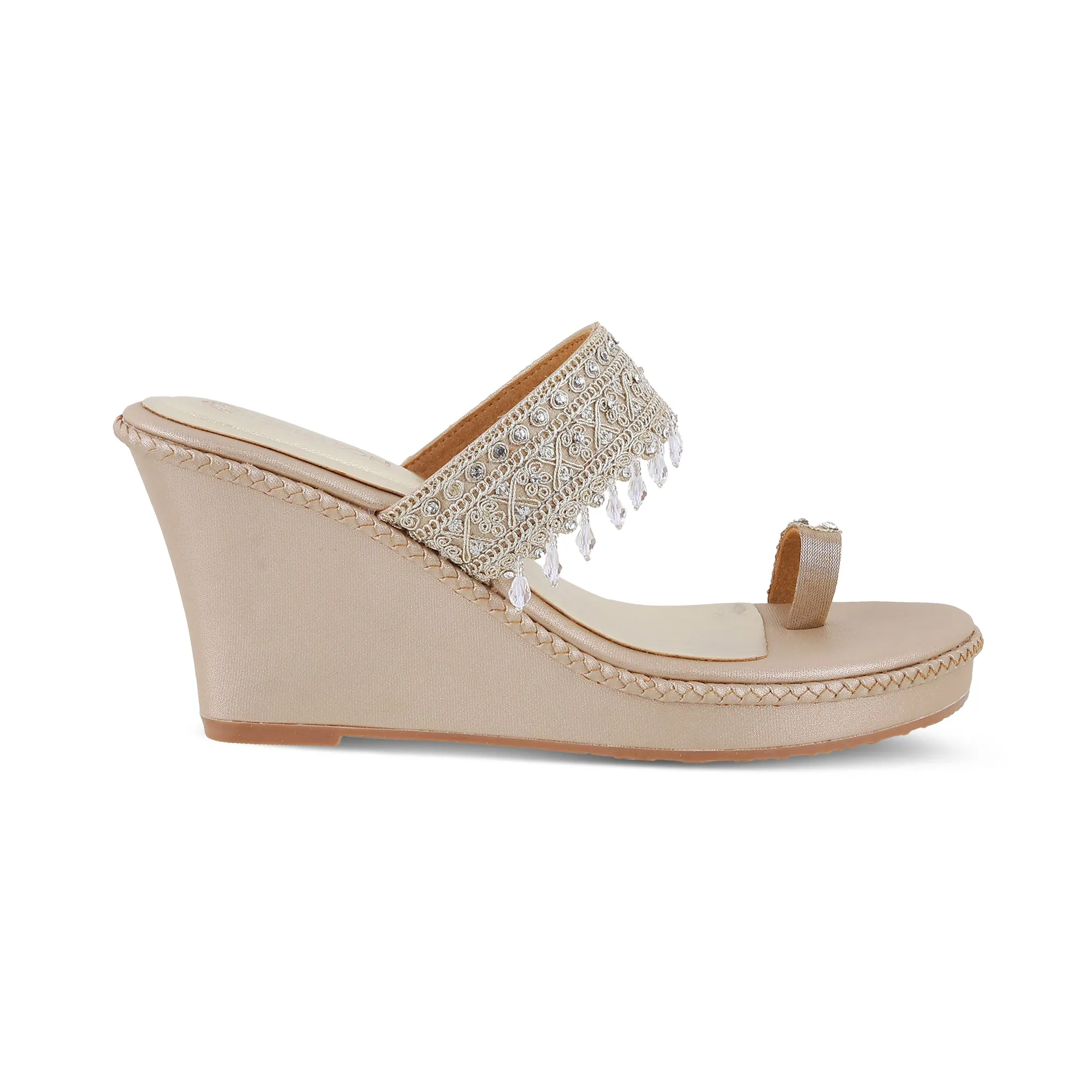 SUHANA- EMBELLISHED WEDGES Retro