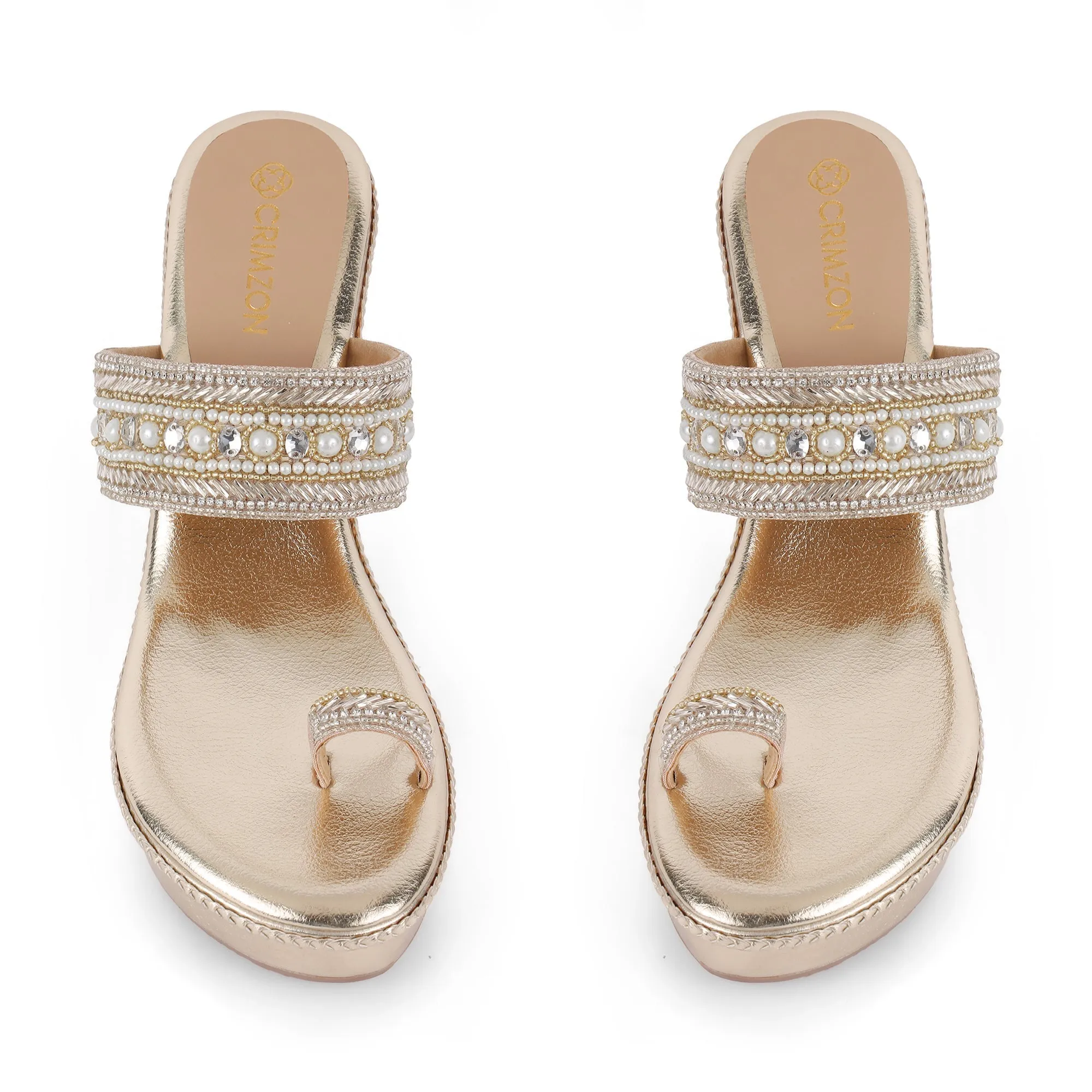 dimension PERAH- GOLD KOLHAPURI