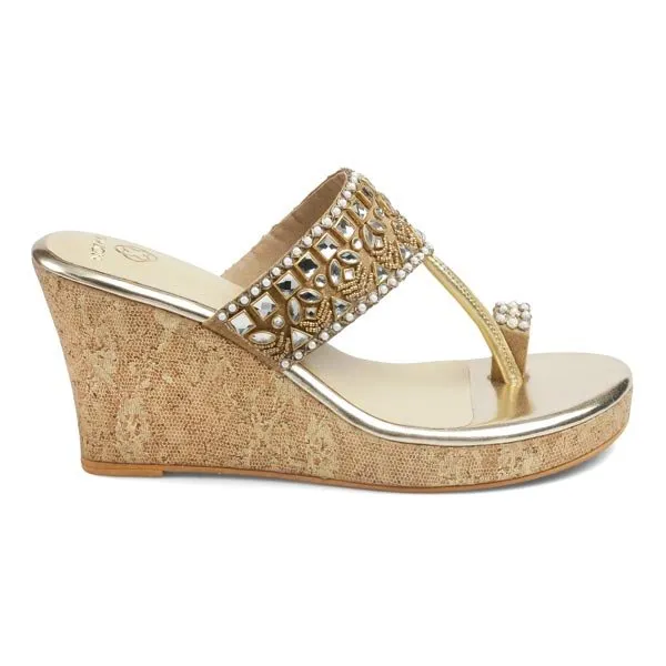 INAAYAT- EMBELLISHED KOLHAPURIS Rebound Foam Technology