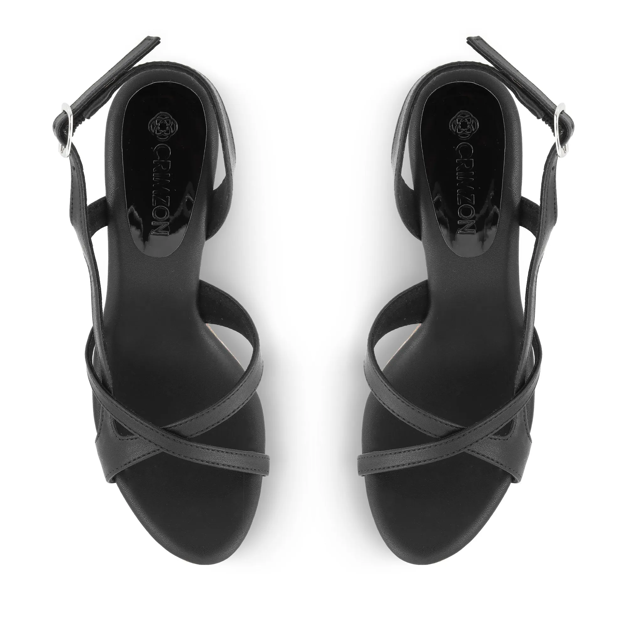 ISABELLE- BLACK STILETTOS Supportive Fit Vintage Stiletto Shoes