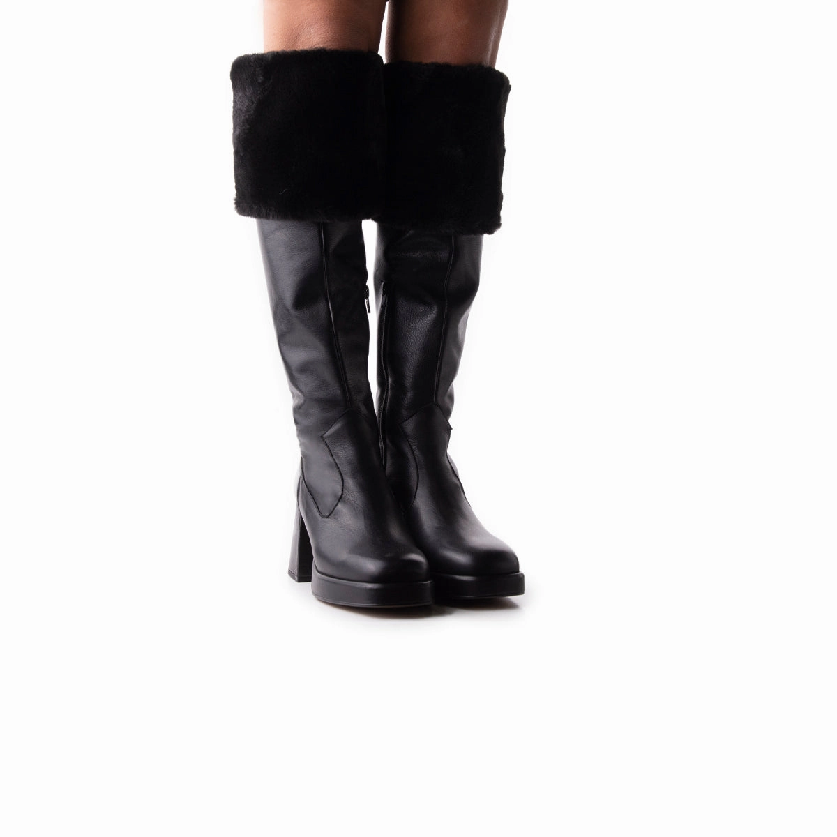 Breathable Comfort Seeker Shaft Height Options Jesse Black Leather