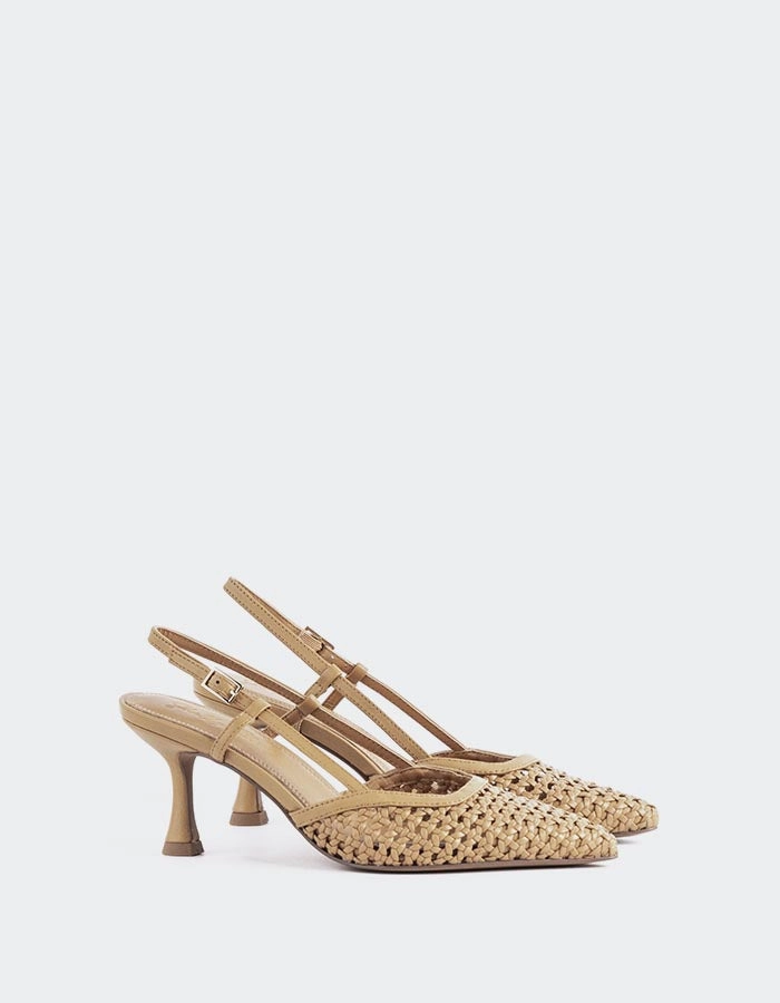 Jia Tan Leather Strappy Heeled Sandals