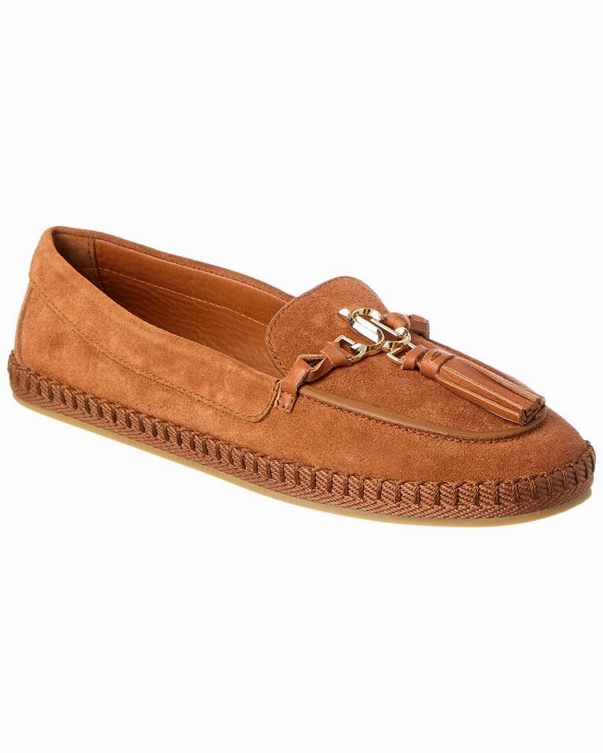 Professional Fit Step Path Jimmy Choo Fabien Suede Loafer