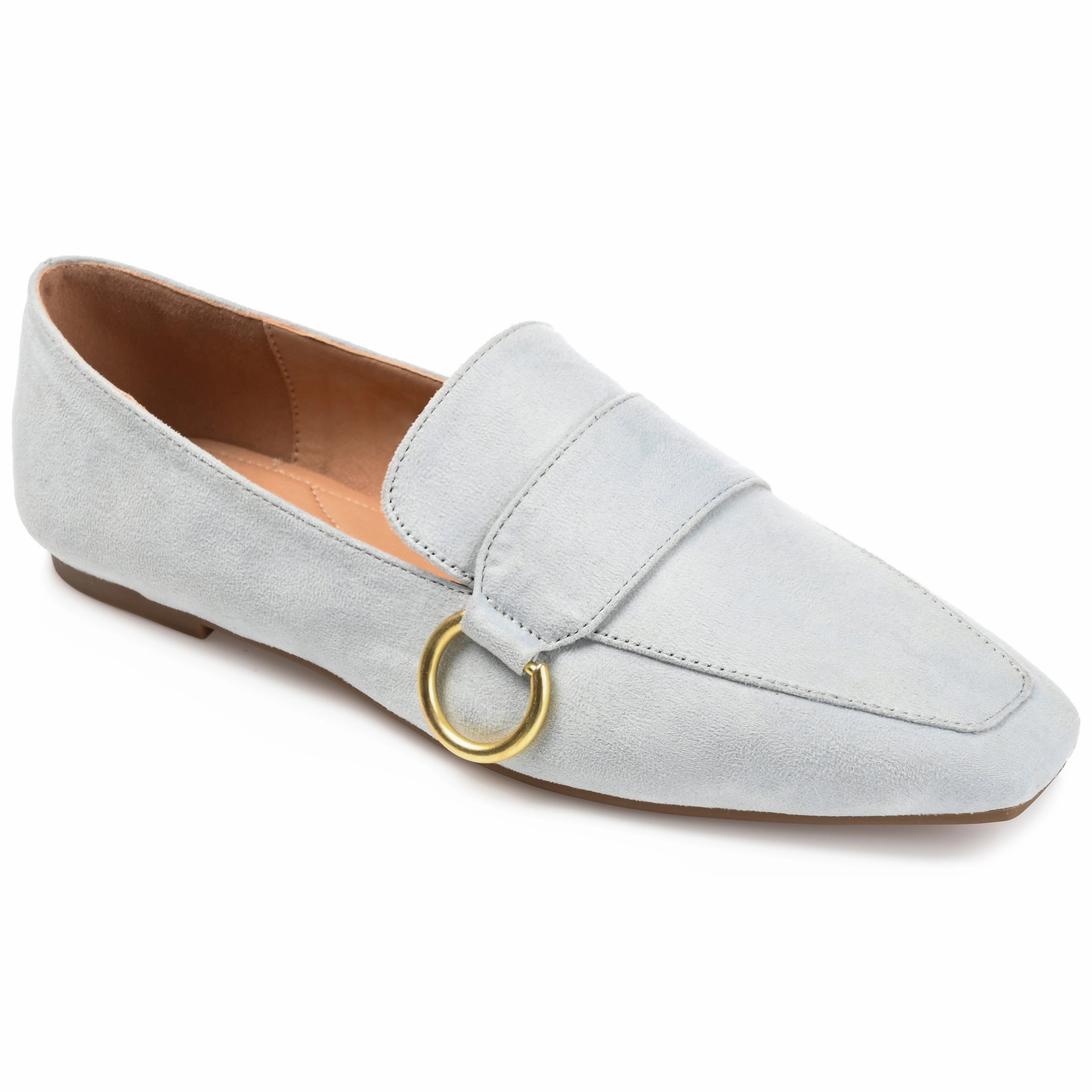 Trendy Walking Shoes Journee Collection Women's Benntly Slip On Square Toe Loafer Flats