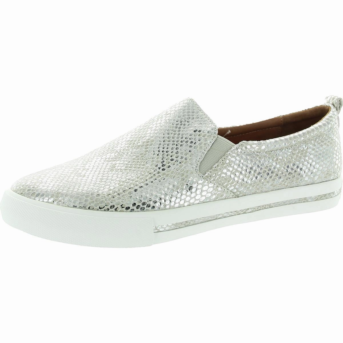 Kamada Womens Snake Print Leather Loafers slow life Music Street