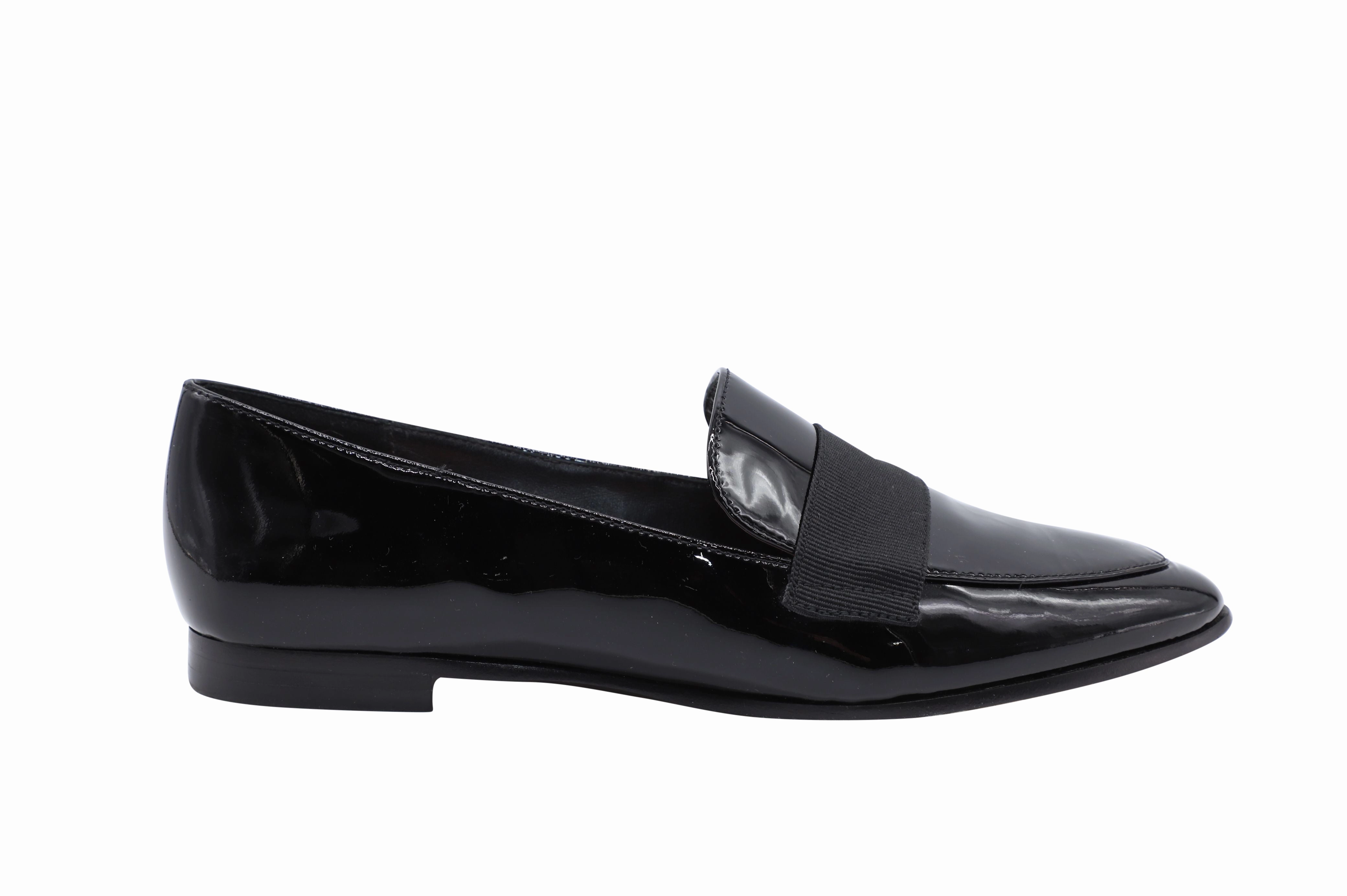 Street Pulse Classic Comfort Kate Spade Corinna Pointed Toe Loafers in Black Leather