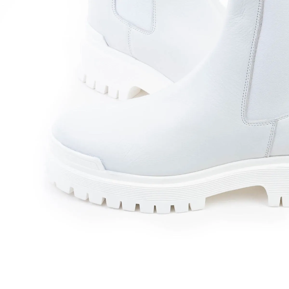 Season Layer Party Chic Kirby White Leather/White Sole