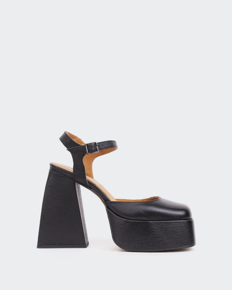 Impact Softness Heat Guard Kotter, Black Leather/Cuir Noir