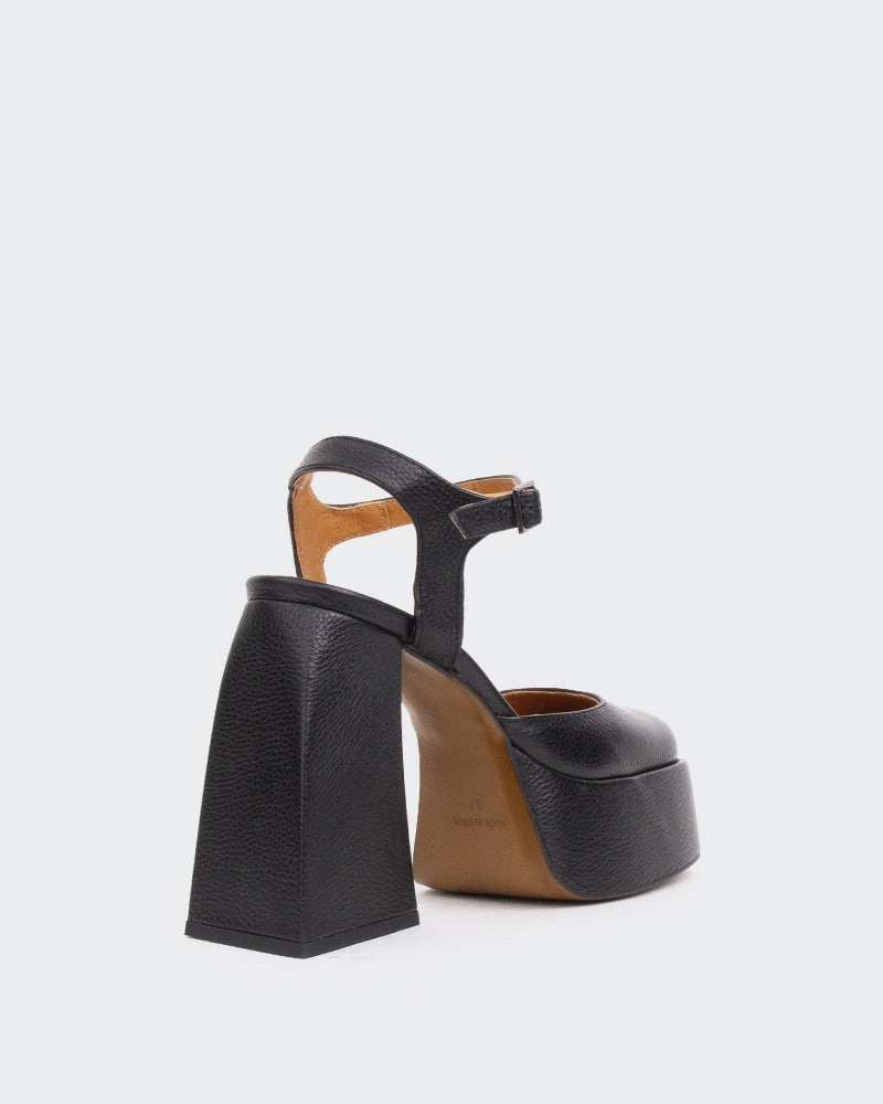Kotter, Black Leather/Cuir Noir Body Sole