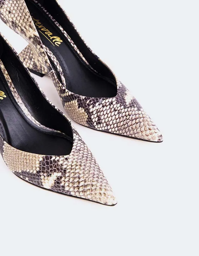 Comfortable Upper Kressy Natural Snake