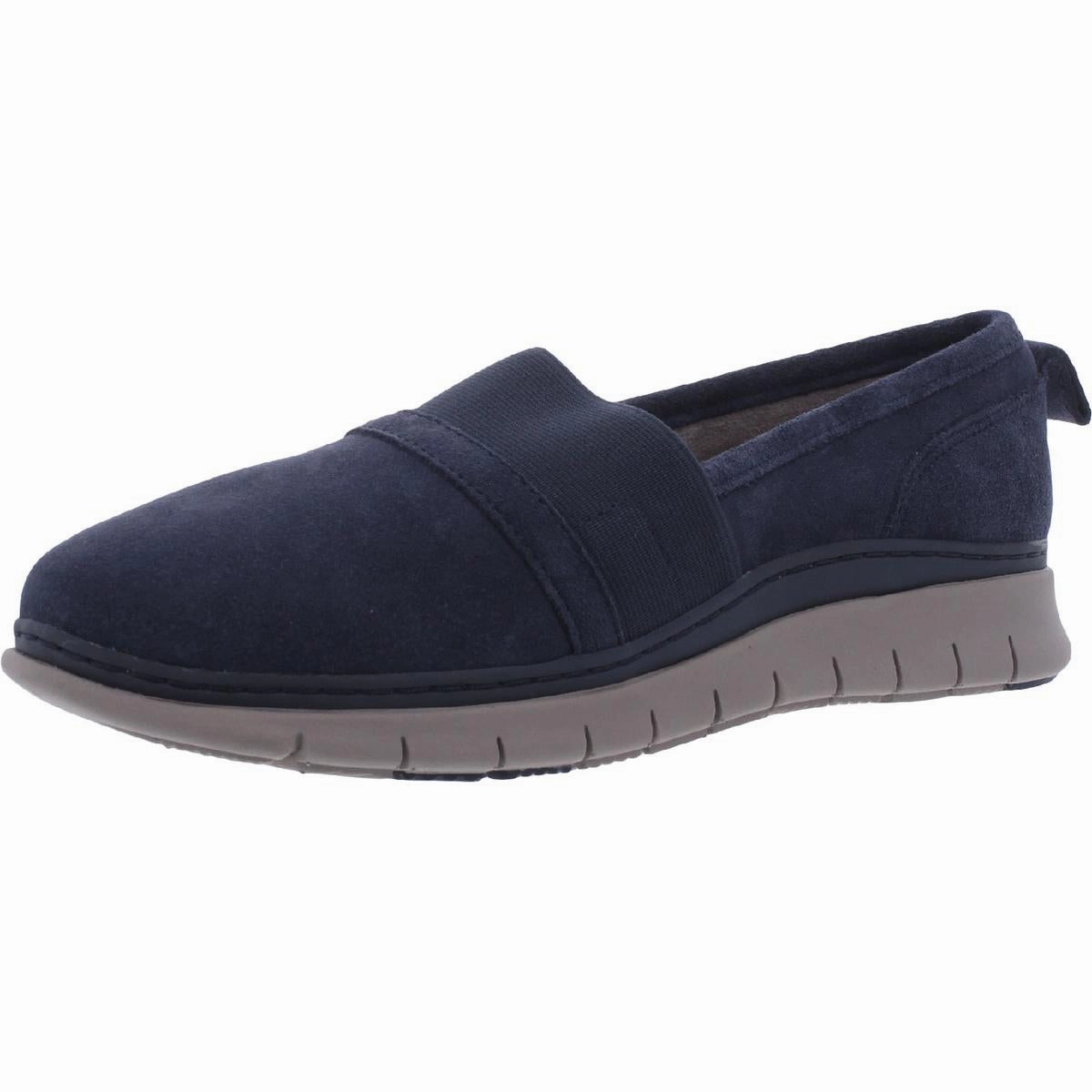 Kristi Womens Suede Slip On Loafers Quiet Lane